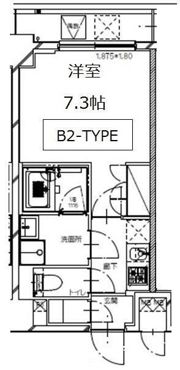 S－RESIDENCE月島の間取り画像