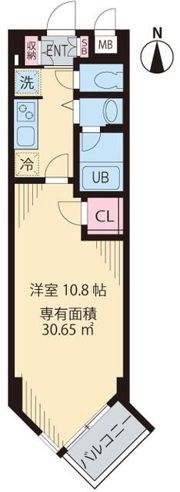 ビイルーム自由が丘の間取り画像