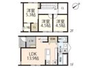 レジデンス小山 4号棟の間取り画像