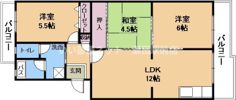 チュリス石山の間取り画像