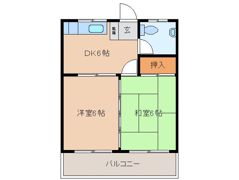 シャレール金城の間取り画像
