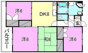 ビッグウエストの間取り画像