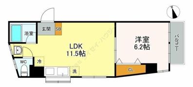 ピュアフォレスト西台の間取り画像