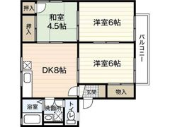 ファミール隅田 A棟の間取り画像