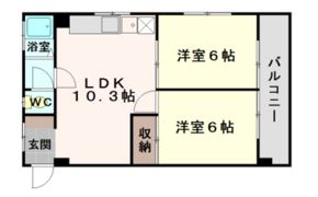 クスノキパークビルの間取り画像