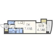ルクレ新大阪レジデンスの間取り画像