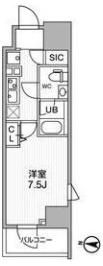 ALTERNA亀戸の間取り画像
