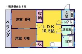 クレベール馬堀の間取り画像