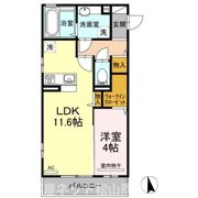 ロード88 ミヨシの間取り画像