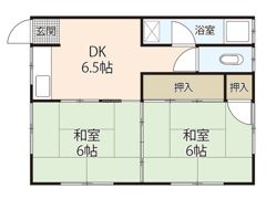 倉本アパート（21番地）の間取り画像