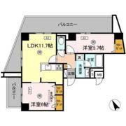 ロイヤルリバービューの間取り画像