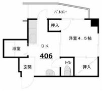 塚本マンションの間取り画像