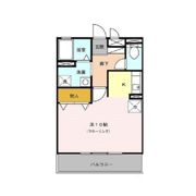 ドミールさつきの間取り画像