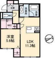 アヴェニール府中Aの間取り画像