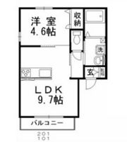 ハイムSAKURAの間取り画像