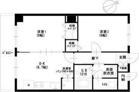 大倉山エステハイツ第3の間取り画像