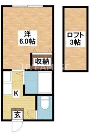 プチメゾン平山Aの間取り画像