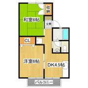 プロムナードSの間取り画像