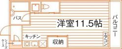パーティアム津高の間取り画像