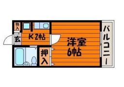 サンコスモの間取り画像