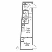 SOLASIA residence荻窪Ⅱの間取り画像
