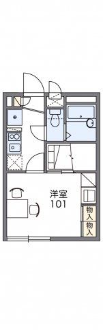 レオパレスエテルネの間取り画像