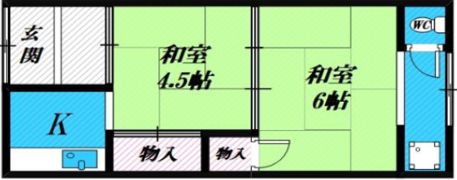 門真市常称寺町文化の間取り画像