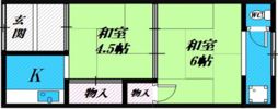 門真市常称寺町文化の間取り画像