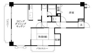 ライオンズガーデン松山紅葉町の間取り画像