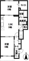 コーポアイリスの間取り画像