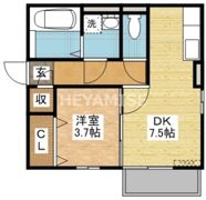 ラ プリミエール エストワールの間取り画像