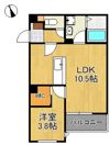 Crecia片野IIの間取り画像