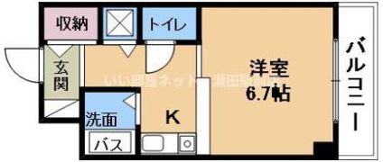 SUNVALLEY南草津の間取り画像