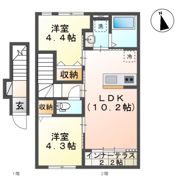 Chateau・Arv（シャトー・アルヴ)の間取り画像