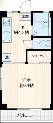 光マンションの間取り画像