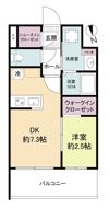 ブランシエスタ都島通の間取り画像