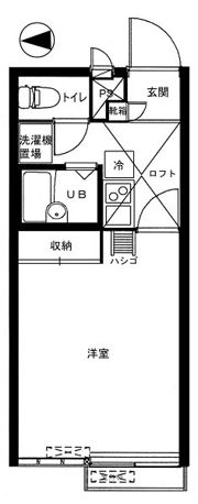 メインシティガーデン エリアの間取り画像