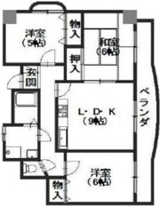 サンコーポ長束Ⅱの間取り画像