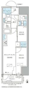 パークアクシス品川天王洲アイルの間取り画像