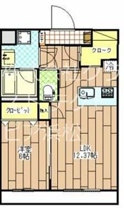CLAST 1の間取り画像
