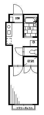 リリックコート平和橋の間取り画像
