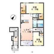 クレリアの間取り画像