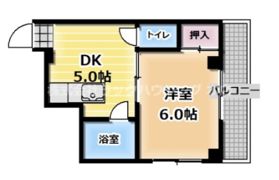 シャルマン新喜多の間取り画像