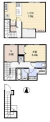 クレール蒲田の間取り画像