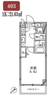 ドゥーエ浦安の間取り画像
