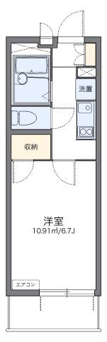 レオパレスSILKの間取り画像