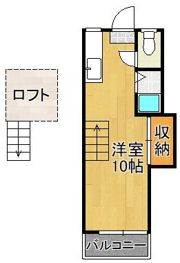 シティベール医生ヶ丘の間取り画像