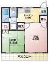 桂マンションⅠの間取り画像