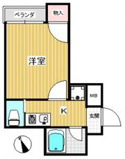 FORWEST段原（フォーウエスト段原）の間取り画像