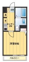 ウエストガーデン所沢の間取り画像